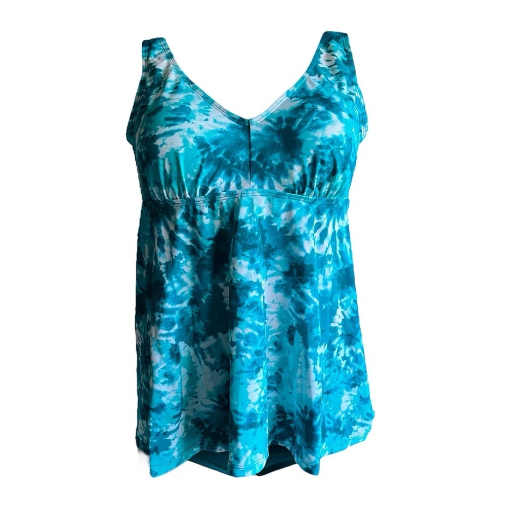 Kim Gravel x Swimsuits For All Flowy Tankini and Brief Set - Picture 3 of 7